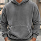 Мъжки реколта случайни руно hoodie
